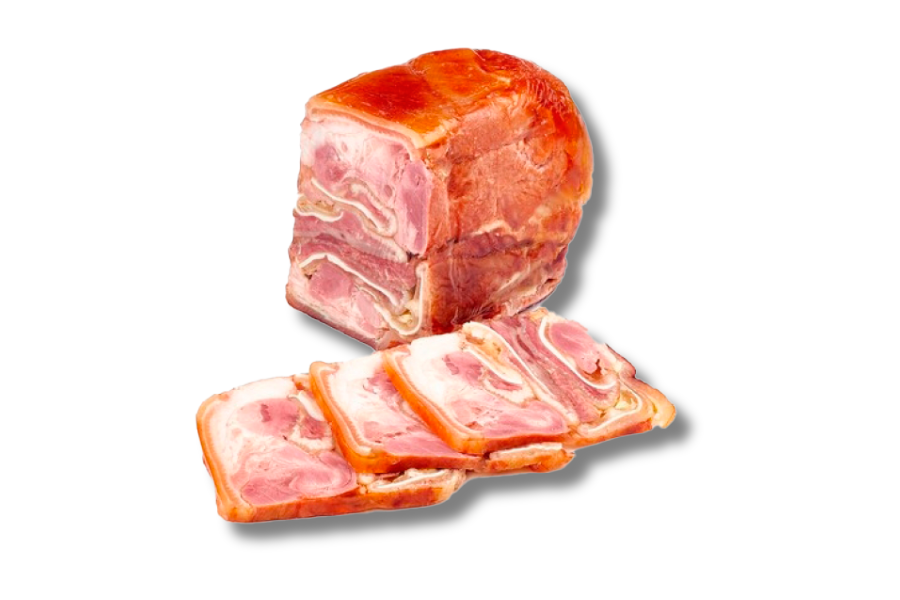 Продукт из мяса свинины мясной "Руляда радужная"